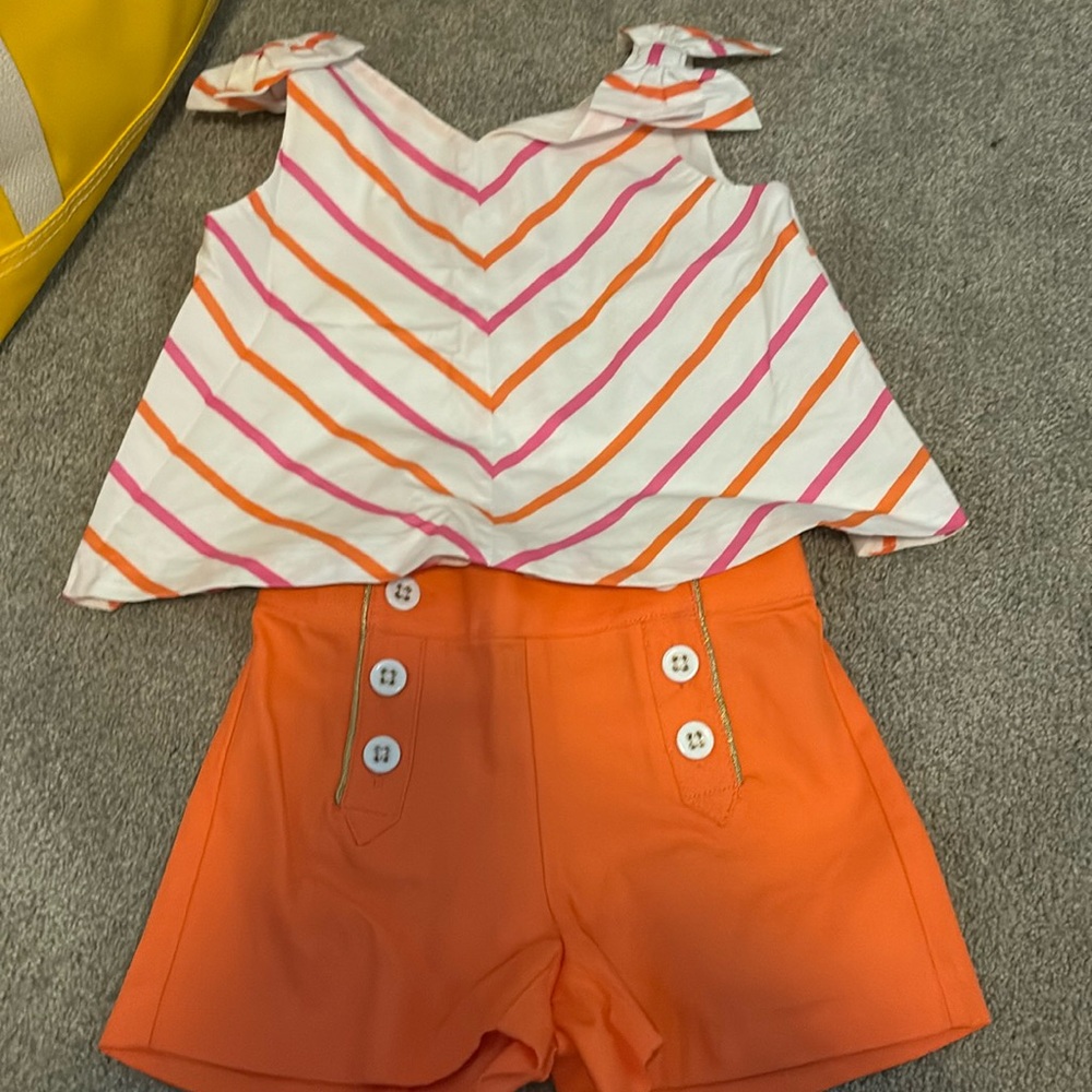 Janie and Jack, shorts and tank.  Size 3